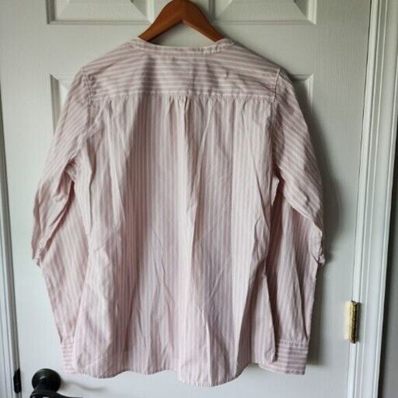 Women’s PATAGONIA Button-Up Long Sleeve Striped Shirt, Size 12 - Picture 3 of 3